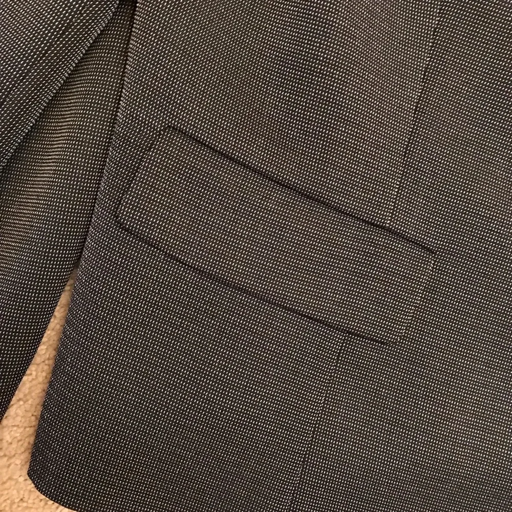 Jones Wear Premium Suit Blazer Jacket Size 16 Grey Career Office Business Corp